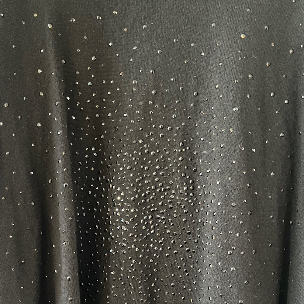 Spirit 2 Piece Black Cardigan with Tank sweater set - Picture 7 of 7